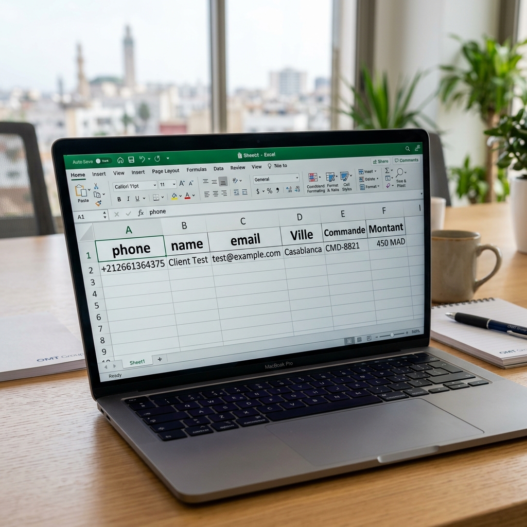 2. Étape 1 : Préparez votre fichier Excel